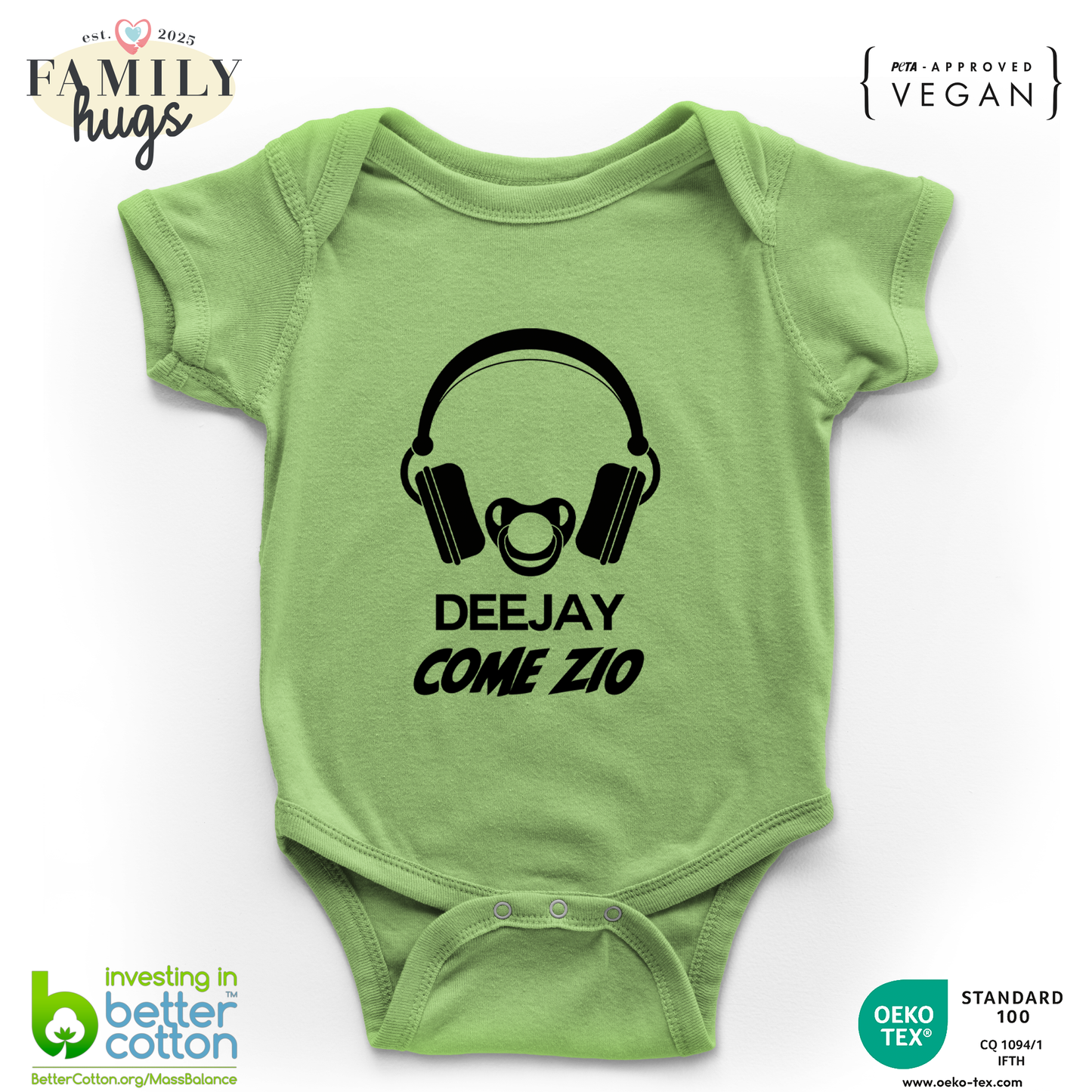 body neonato -deejay dj come zio