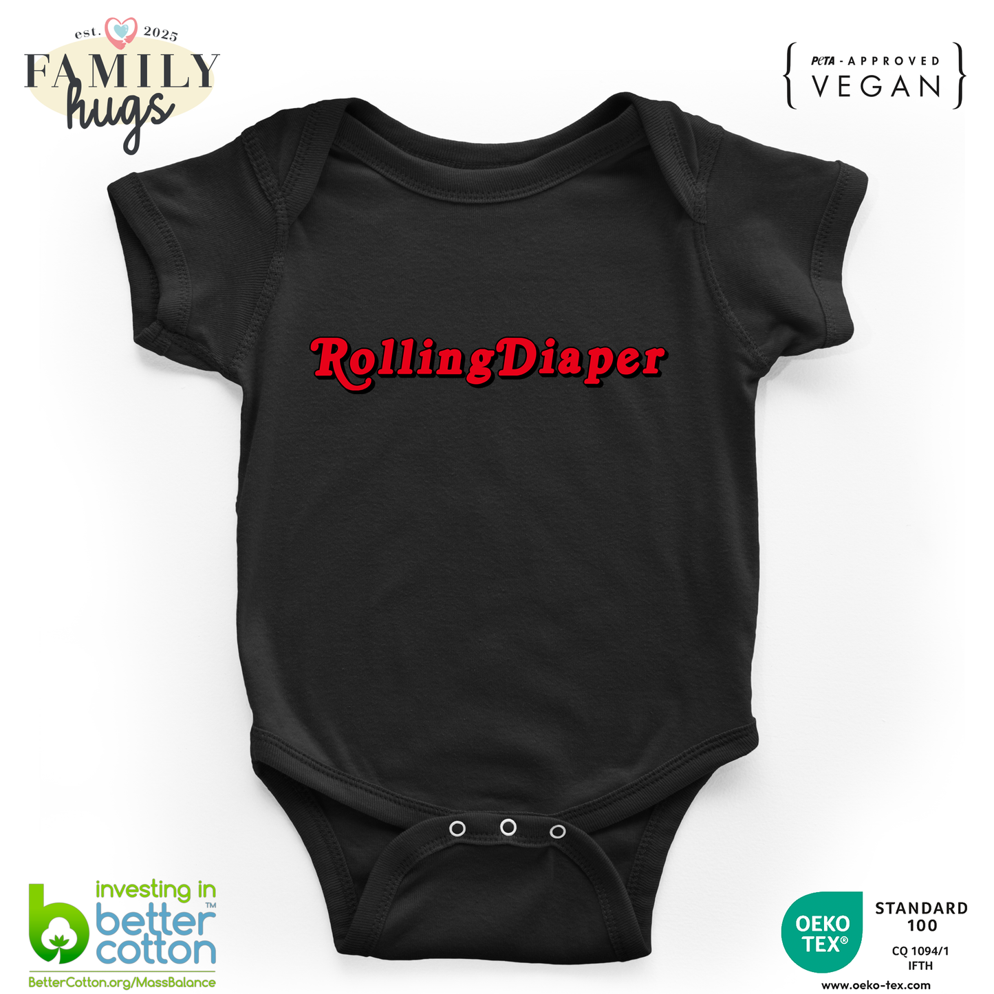 body neonato -rolling diaper