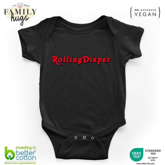 body neonato -rolling diaper