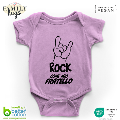 body neonato -rock corna come mio fratello