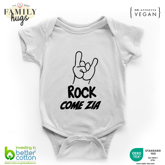 body neonato -rock corna come zia