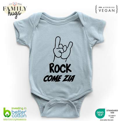 body neonato -rock corna come zia