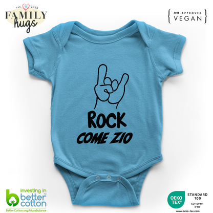 body neonato -rock corna come zio
