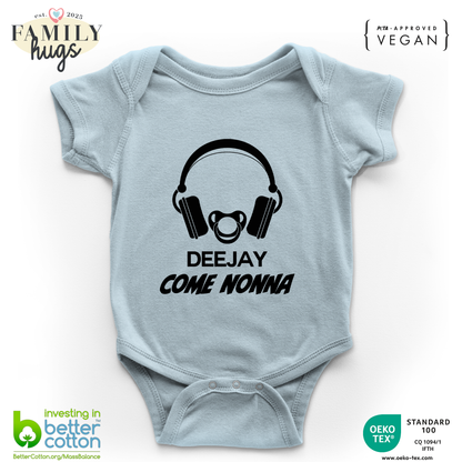 body neonato -deejay dj come nonna