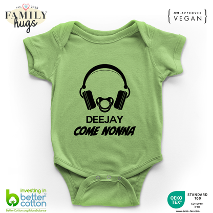 body neonato -deejay dj come nonna