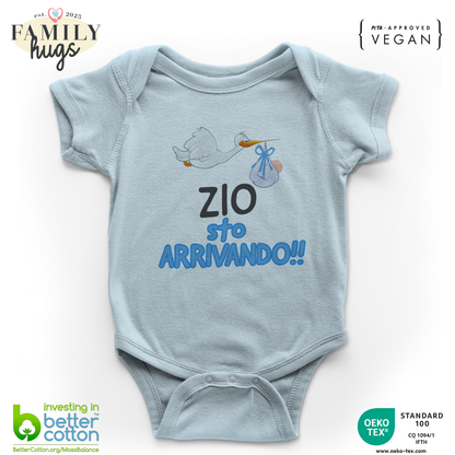 body neonato - zio sto arrivando bambino