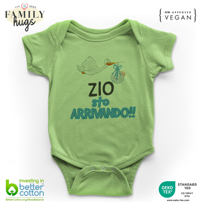 body neonato - zio sto arrivando bambino