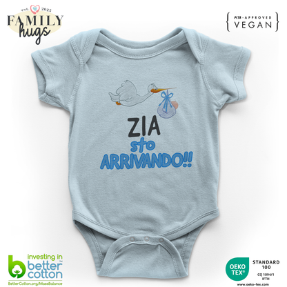 body neonato - zia sto arrivando bambino