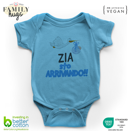 body neonato - zia sto arrivando bambino