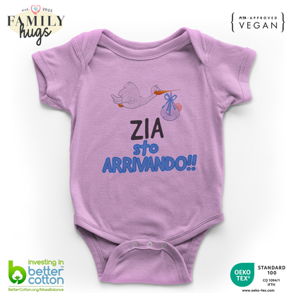 body neonato - zia sto arrivando bambino