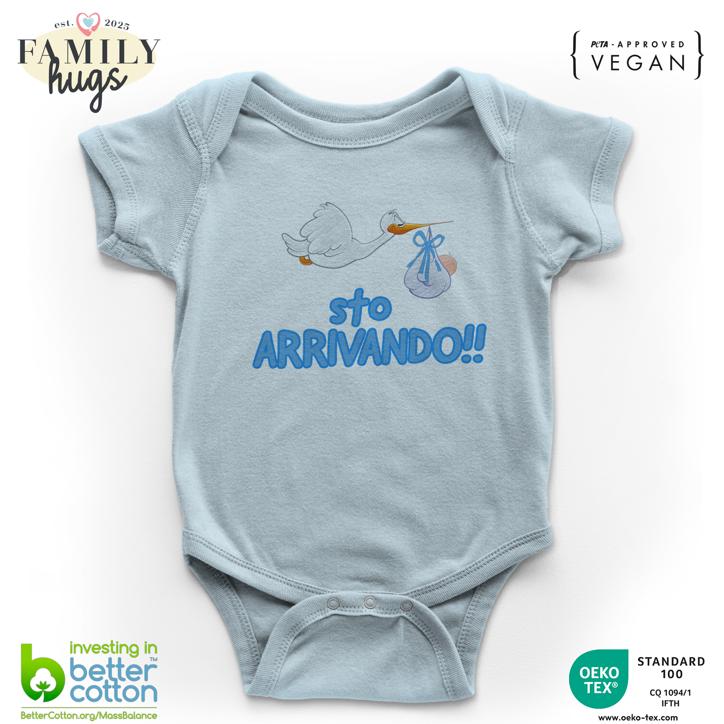 body neonato - sto arrivando bambino