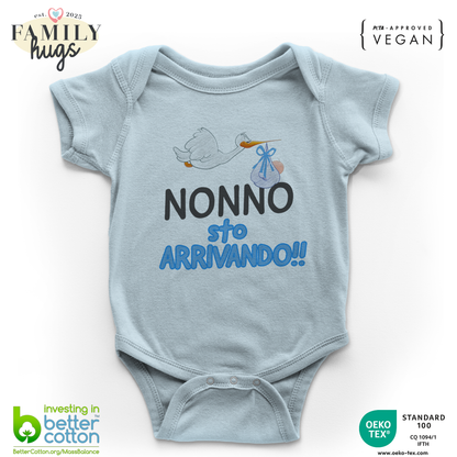 body neonato - nonno sto arrivando bambino