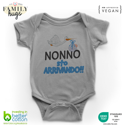 body neonato - nonno sto arrivando bambino