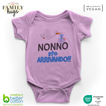 body neonato - nonno sto arrivando bambino