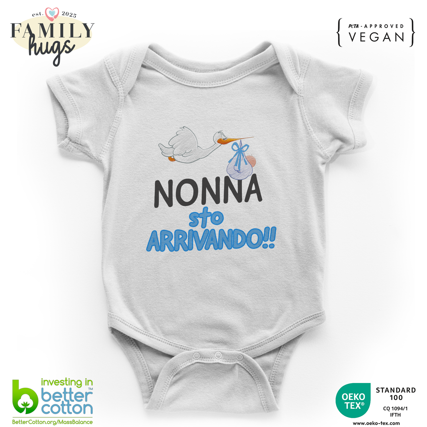 body neonato - nonna sto arrivando bambino