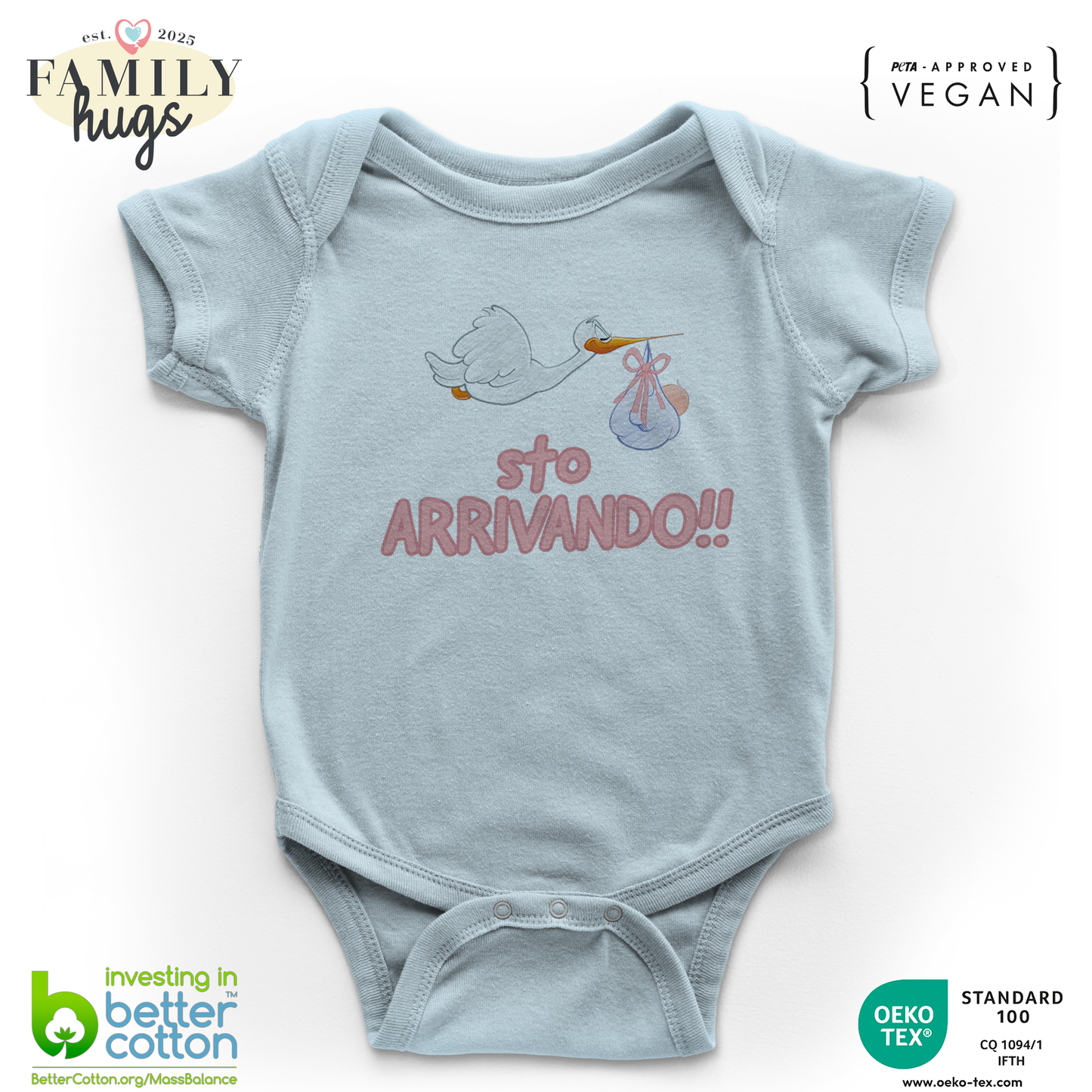 body neonato - sto arrivando bambina