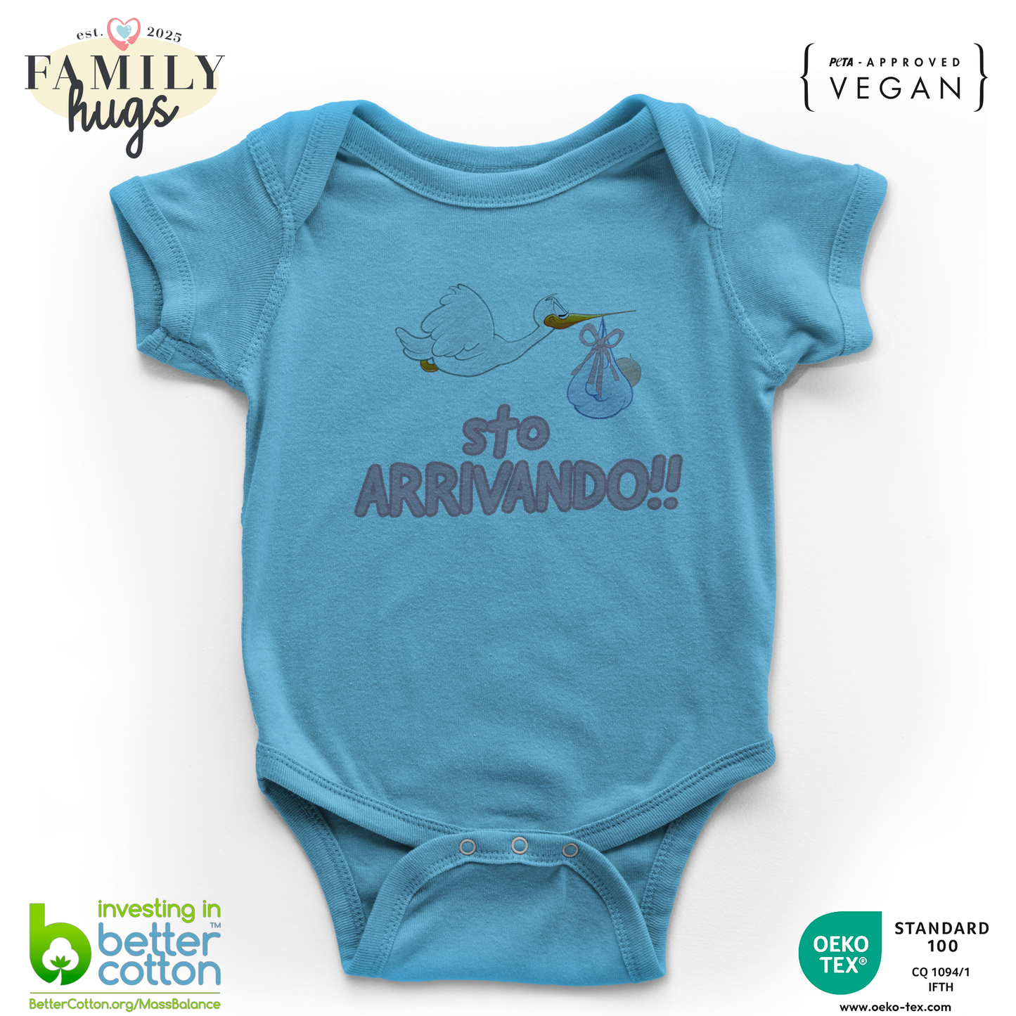 body neonato - sto arrivando bambina