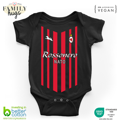 body neonato -rossonero nato
