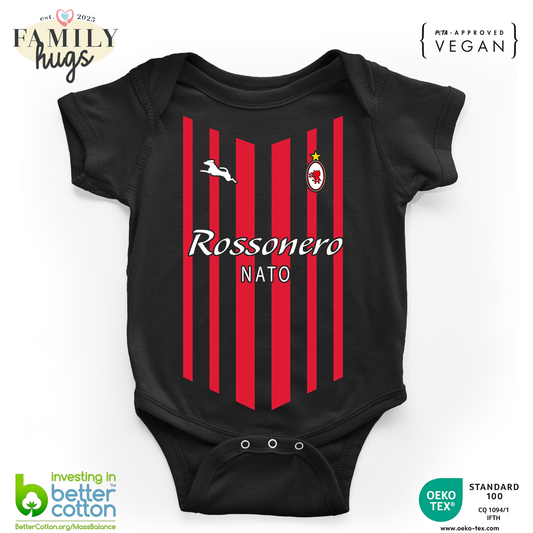 body neonato -rossonero nato