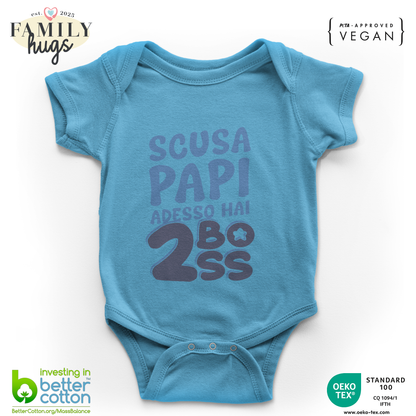 body neonato -scusa papi ora hai due boss