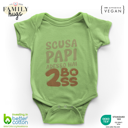 body neonato -scusa papi ora hai due boss