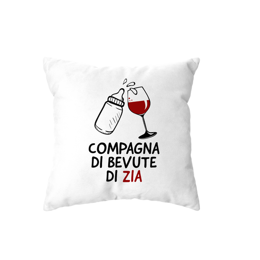 cuscino - compagna di bevute di zia
