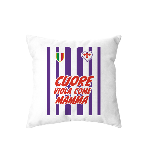 cuscino -cuore viola come mamma