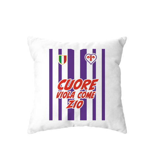 cuscino -cuore viola come zio