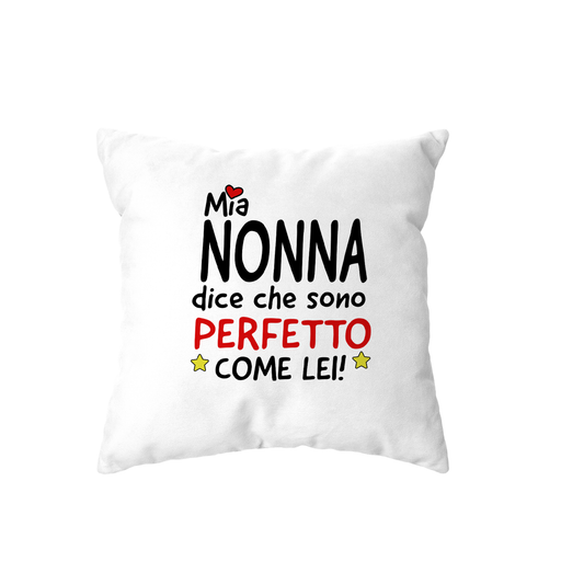cuscino - mia nonna dice che sono perfetto come lei