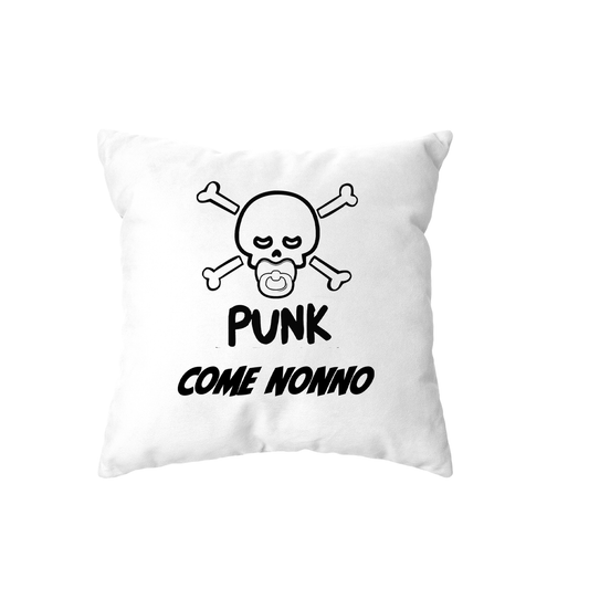cuscino -punk baby scheletro come nonno