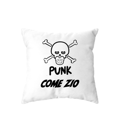 cuscino -punk baby scheletro come zio
