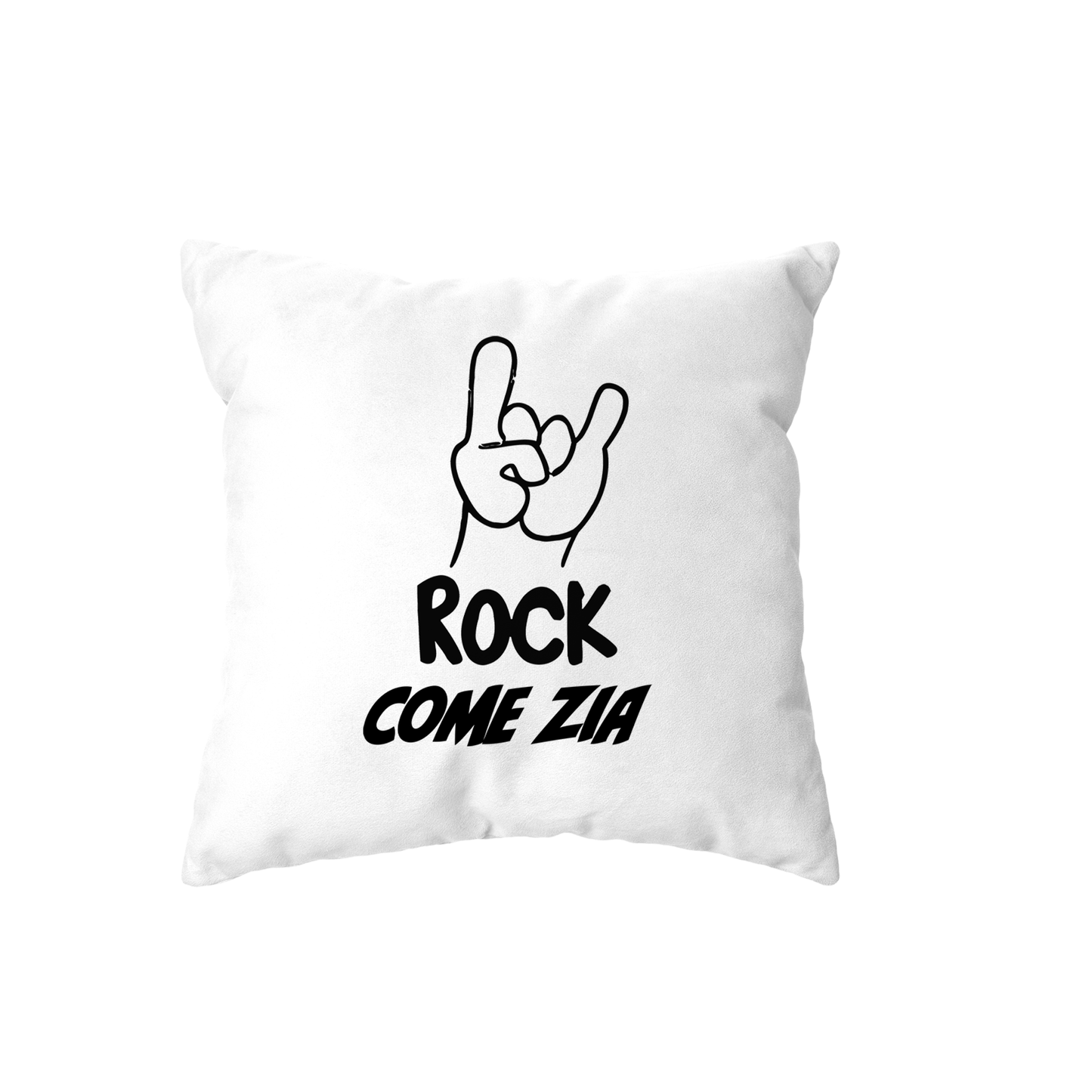 cuscino -rock corna come zia
