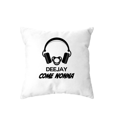cuscino -deejay dj come nonna