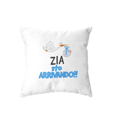 cuscino - zia sto arrivando bambino