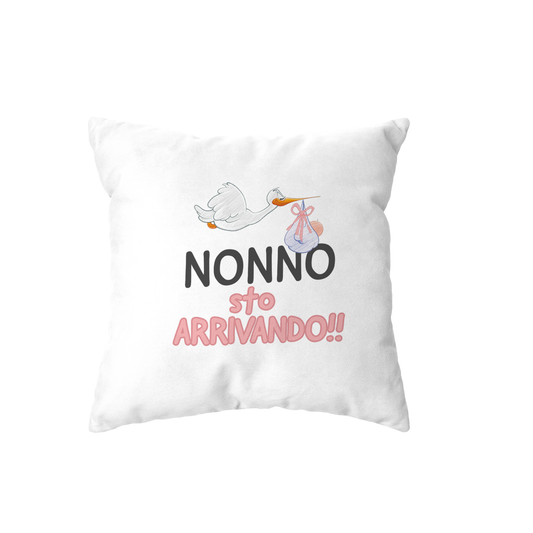 cuscino - nonno sto arrivando bambina