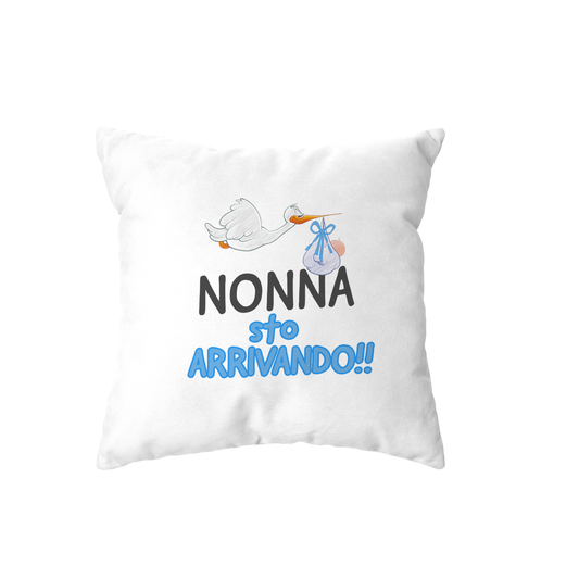 cuscino - nonna sto arrivando bambino