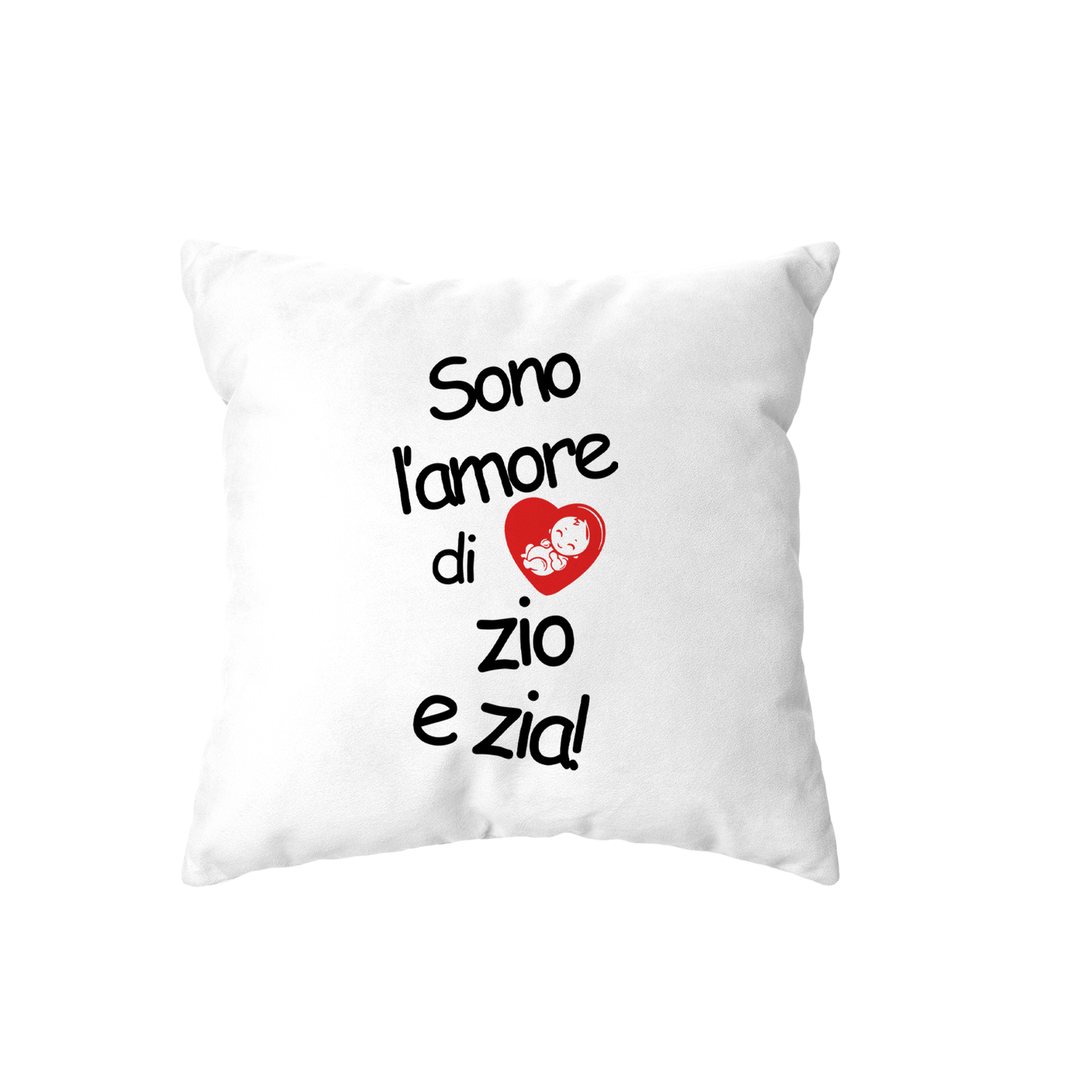 cuscino -solo l amore di zio e zia