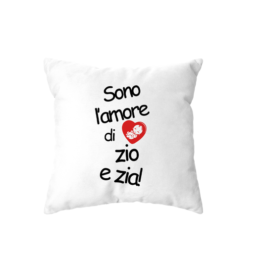 cuscino -solo l amore di zio e zia