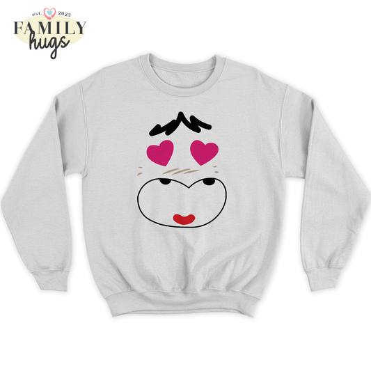 felpa bambino -spank face