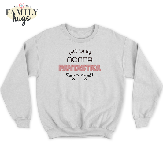 felpa bambino - ho una nonna fantastica