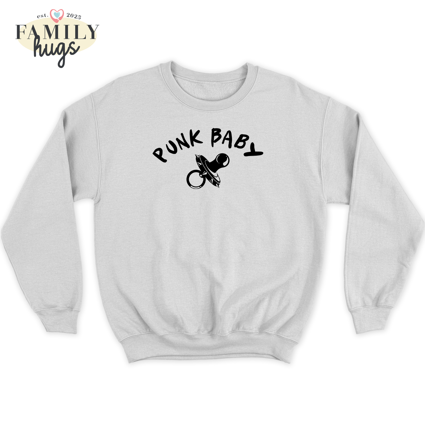 felpa bambino -punk baby