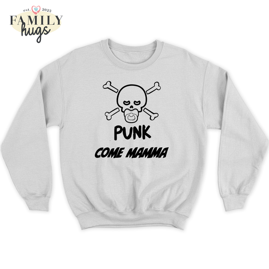 felpa bambino -punk baby scheletro come mamma