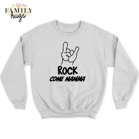 felpa bambino -rock corna come mamma