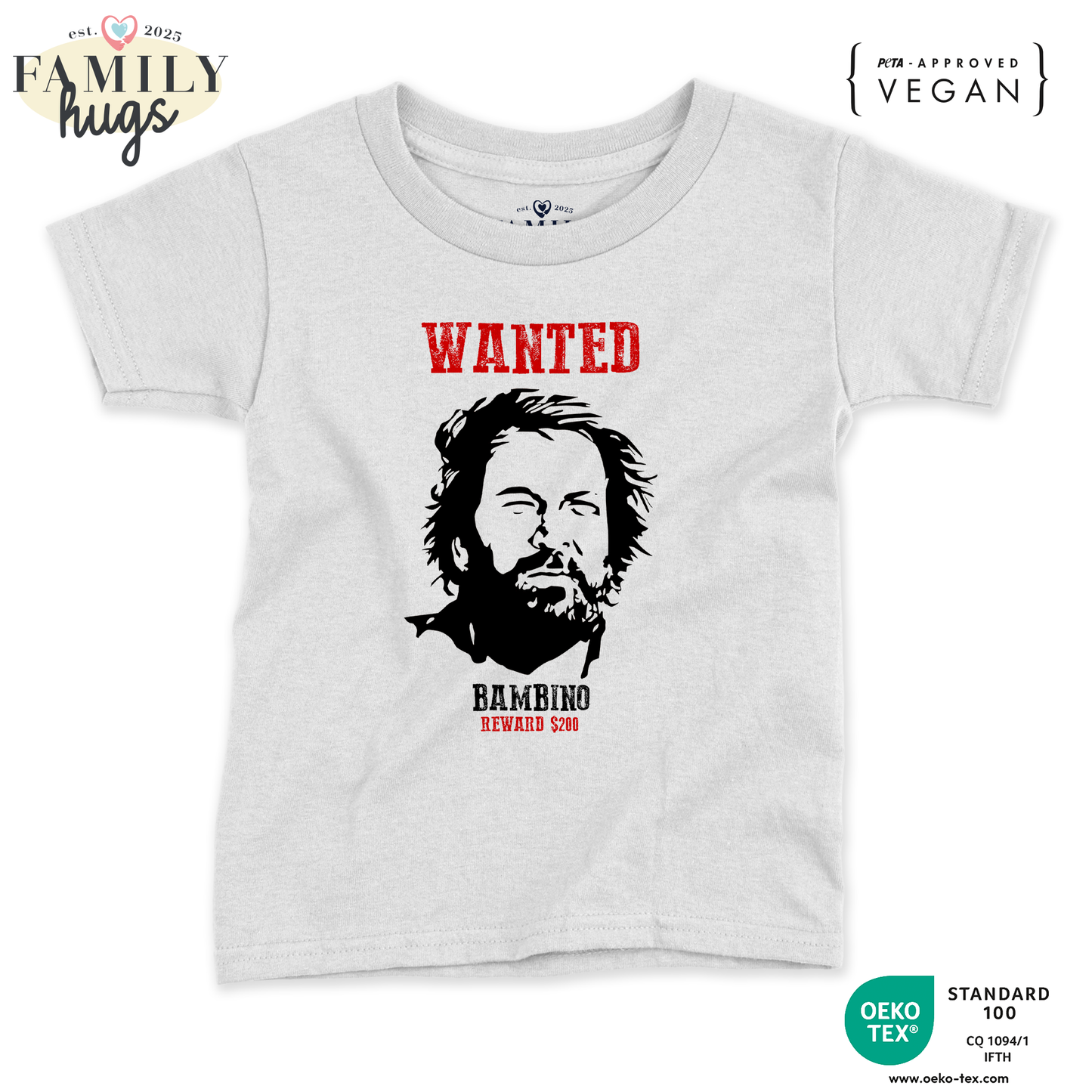 maglietta bambino - bambino wanted