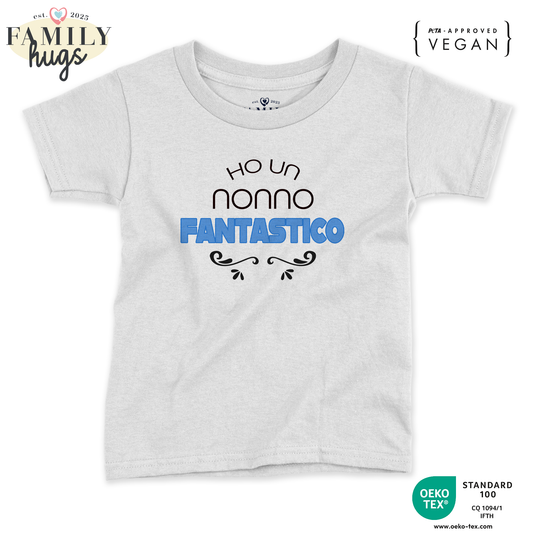 maglietta bambino - ho un nonno fantastico