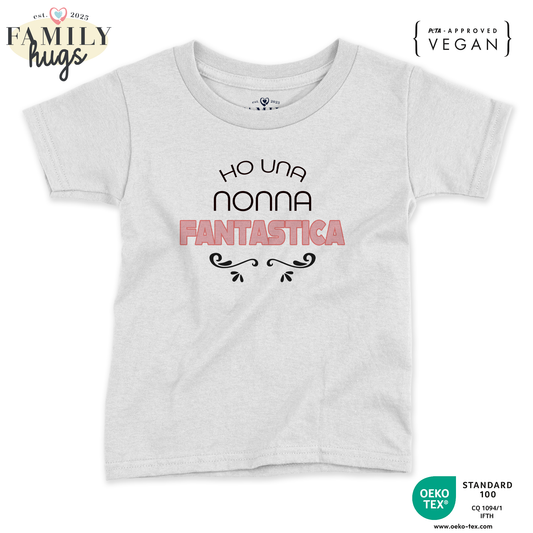 maglietta bambino - ho una nonna fantastica
