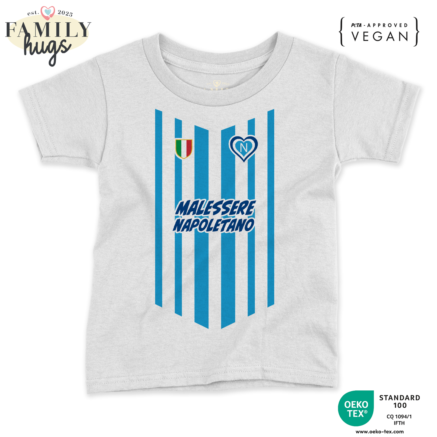 maglietta neonato -malessere napoletano