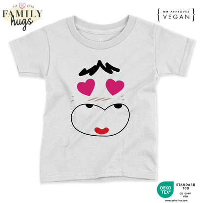 maglietta neonato -spank face