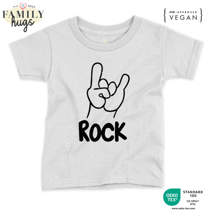 maglietta neonato -rock corna