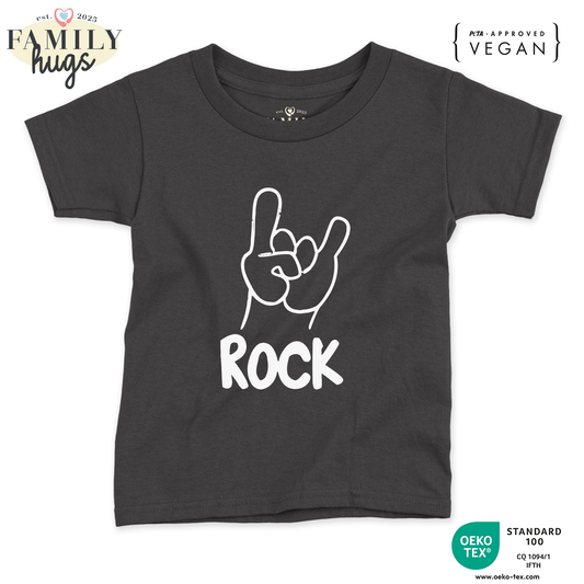 maglietta neonato -rock corna